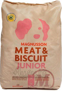 Magnusson MEAT & BISCUIT JUNIOR (26/14 %) jauniems šunims 4.5 kg
